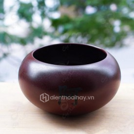 Chậu gốm Phúc Lộc Thọ